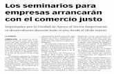 150305 La Verdad CG- Los Seminarios Para Empresas Arrancarán Con El Comercio Justo p.10