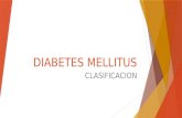 Diabetes Mellitus Clasificacion (1)
