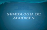 Semiolog­a Abdominal