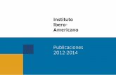 IAI Publicaciones 2012 2014