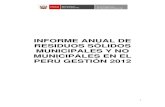 5to Informe de Gestión de Rrss Municipales 2012