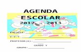 Agenda Escolar 2012-2013