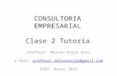 Clase 02 Tutoría Consultoría 2015