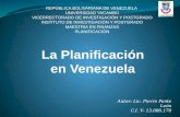 Planificacion en Venezuela