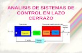 Analisis de Sistemas de Control en Lazo Cerrazo Labo 1