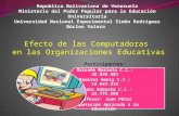 Efectos de las computadoras en las organizaciones educativas 141005202217 Conversion Gate01
