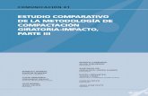 Estudio Comparativo Metodologia Giratoria III