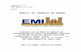 Perfil de Trabajo de Grado EMI