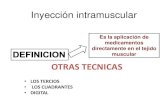 inyectoterapia intramuscular endovenos