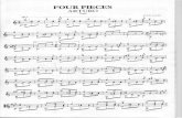 J. Alais, Op.1 Cuatro Piezas Faciles - Arturo (Vals), Angelita (Polka), Emma (Mazurka) y El Estudiante (Vals)