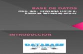 Base de Datos Introduccion Nov192014
