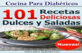 BONO 3 - Cocina Para Diabeticos - 101 Recetas Deliciosas (Dulces y Saladas)