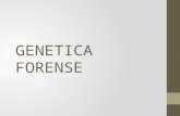 GENETICA FORENSE Y PROBLEMAS DE PATERNIDAD DISCUTIDA