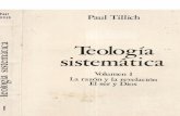Tillich Paul - Teologia Sistematica (Volumen I)