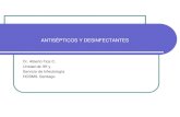Antisépticos y Desinfectantes (Presentación)