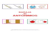BARAJA ANTONIMOS / CONTRARIOS / OPUESTOS