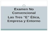 Examen Etica Las Tres e