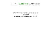 Primeros Pasos Con LibreOffice 3.3