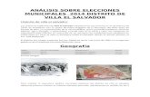 Análisis Sobre Elecciones Municipales 2014 Distrito de Villa El Salvador (1)