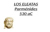 Parmenides, Zenón, Heráclito