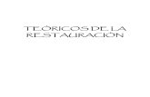 Teóricos de La Restauración_Guatemala