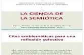 Peirce - La Ciencia de La Semiótica- Citas Para Su Análisis en Clase