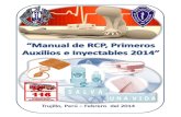 Manual Rcp, Primeros Auxilios Inyectables 2014