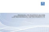 Manual de planificación, seguimiento y evaluación de los resultados de desarrollo (PNUD)