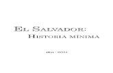 El Salvador Historia Minima VERSION 12-9-2011