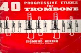TROMBONE - ESTUDOS - Sigmund Hering - 40 Estudos Progressivos
