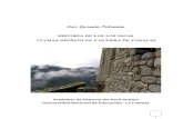Historia de Los Incas, Luchas Dinásticas y Guerra de Panacas - Luis Guzmán Palomino