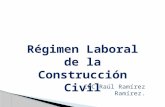 Regimen Laboral de Construccion Civil