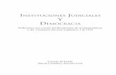 Instituciones Judiciales y Democracia c. de e. 2011