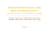 Libro Resistencia de Materiales i (Prácticas y Exámenes Usmp)