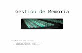 Gestion de Memoria - Exposición de S.O