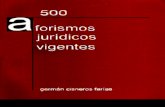 05-CISNEROS - 500 Aforismos Juridicos Vigentes