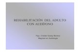 Rehabilitacion de Adultos Con Audifono