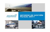 Informe 2011 Aerolineas Argentinas