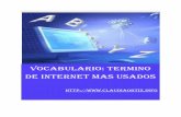 Vocabulario - Terminos de Internet Mas Usados - Claudia Ortiz