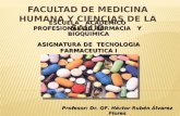 Asignatura de Tecnología Farmacéutica I