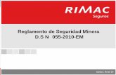 Reglamento Seguridad Minera DS N055 2010 EM 05032013