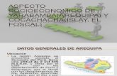 Aspecto Socioeconomico de Yarabamba(Arequipa) y El Fiscal(Cocachacra