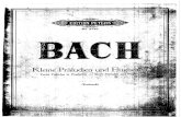 Bach Pequeños Preludios y Fugas