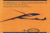 Gadamer Hans Georg - Estetica Y Hermeneutica