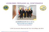El futuro del Leonismo en el Perú 2014