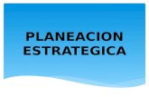 Presentacion Planeacion Estrategica Uniminuto