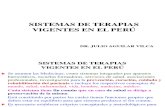 Sistemas de Terapias Vigentes en El Peru