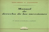 Manual de Derecho de Las Sucesiones - Eduardo Zannoni-1