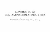 Control de La Contaminación Atmosférica- Eliminación So2 Nox Co2
