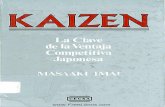 KAIZEN La Clave de La Ventaja Competitiva Japonesa - Masaaki Imai